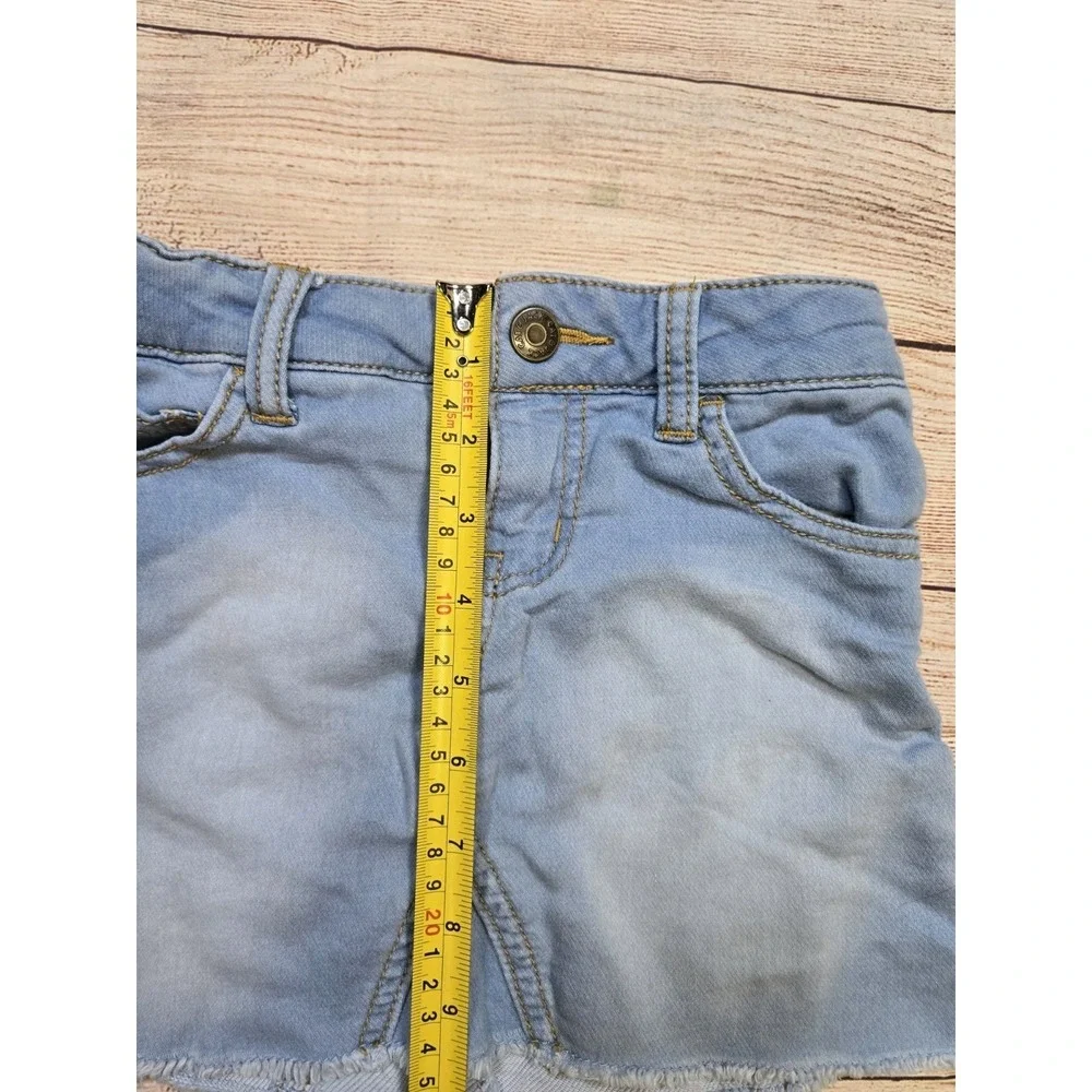 Cat and Jack girl's Classic denim skirt Size XS 4/5‎ Adjustable Waist